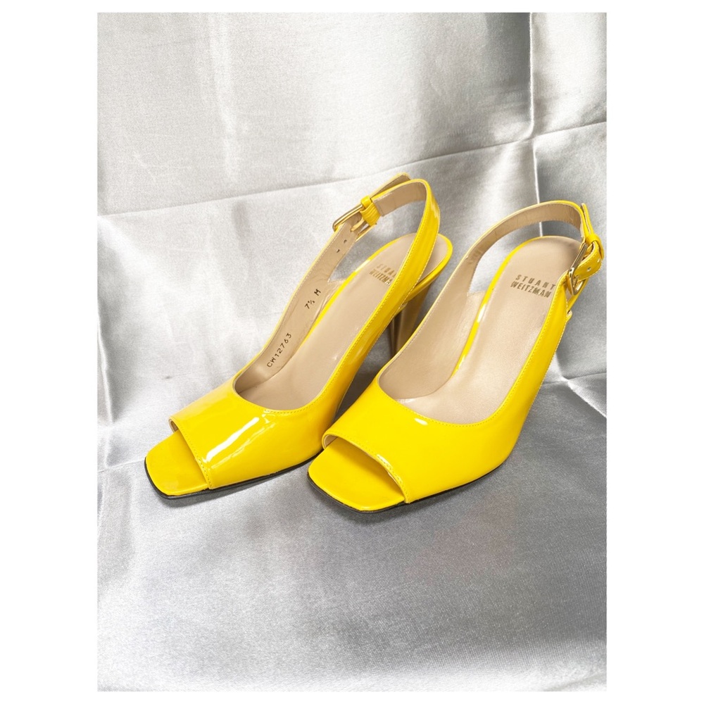 Stuart Weitzman Parent Leather Pump - image 1